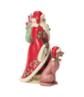 Advance: Highland Glen Santa with Dog Figurine (Expected)