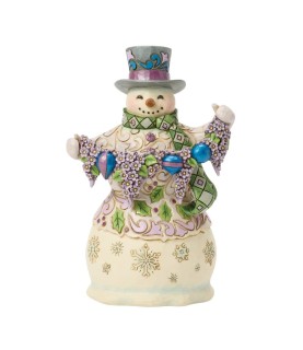 Voorschot: Purple Snowman Figurine (Expected)