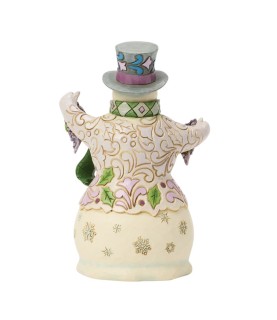 Voorschot: Purple Snowman Figurine (Expected)
