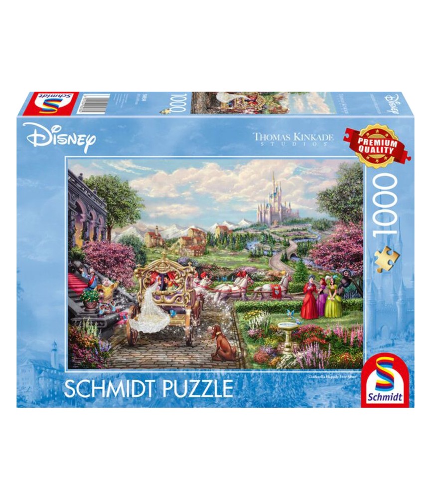 Cinderella Happily Ever After, Thomas Kinkade (1000p)