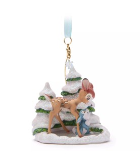 Bambi and Thumper Sketchbook Ornament