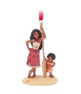 Moana and Simea Sketchbook Ornament