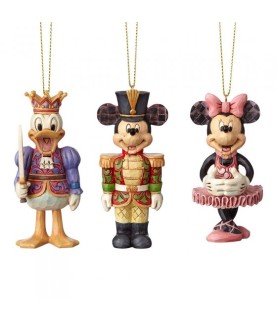 Nutcracker Hanging Ornament (Set of 3)
