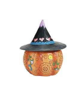 Day of the Dead LED Jack-O-Lantern Figurine