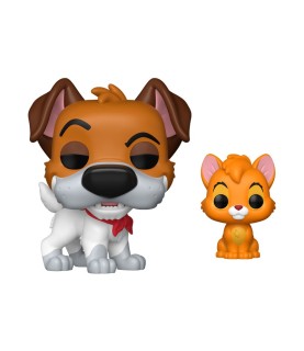 Oliver & Company - POP & Buddy Disney - Dodger with Oliver with Chase (no1705)