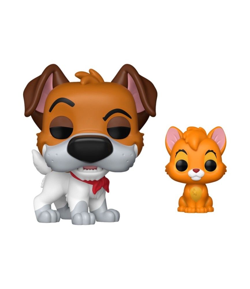 Oliver & Company - POP & Buddy Disney - Dodger with Oliver with Chase (no1705)