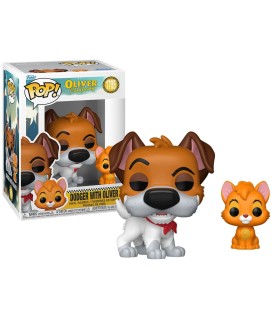 Oliver & Company - POP & Buddy Disney - Dodger with Oliver with Chase (no1705)