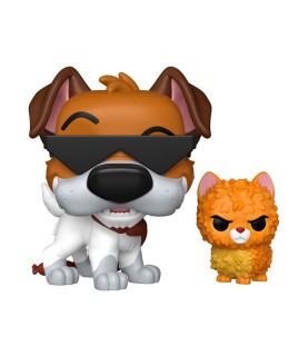 Oliver & Company - POP & Buddy Disney - Dodger with Oliver with Chase (no1705)