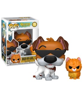 Oliver & Company - POP & Buddy Disney - Dodger with Oliver with Chase (no1705)