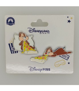 DLP - Chip and Dale Set - Eating Pizza - Pajamas Party Series (Expected)