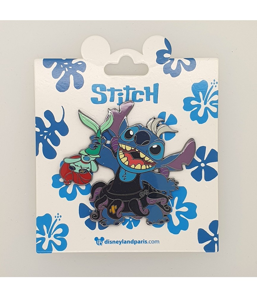 DLP - Stitch Dressed as Ursula - Scrump as Ariel - Little Mermaid - Jumbo (Expected)
