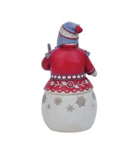 Nordic Noel Snowman Figurine