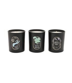 Nightmare Before Christmas Set Of 3 Candles