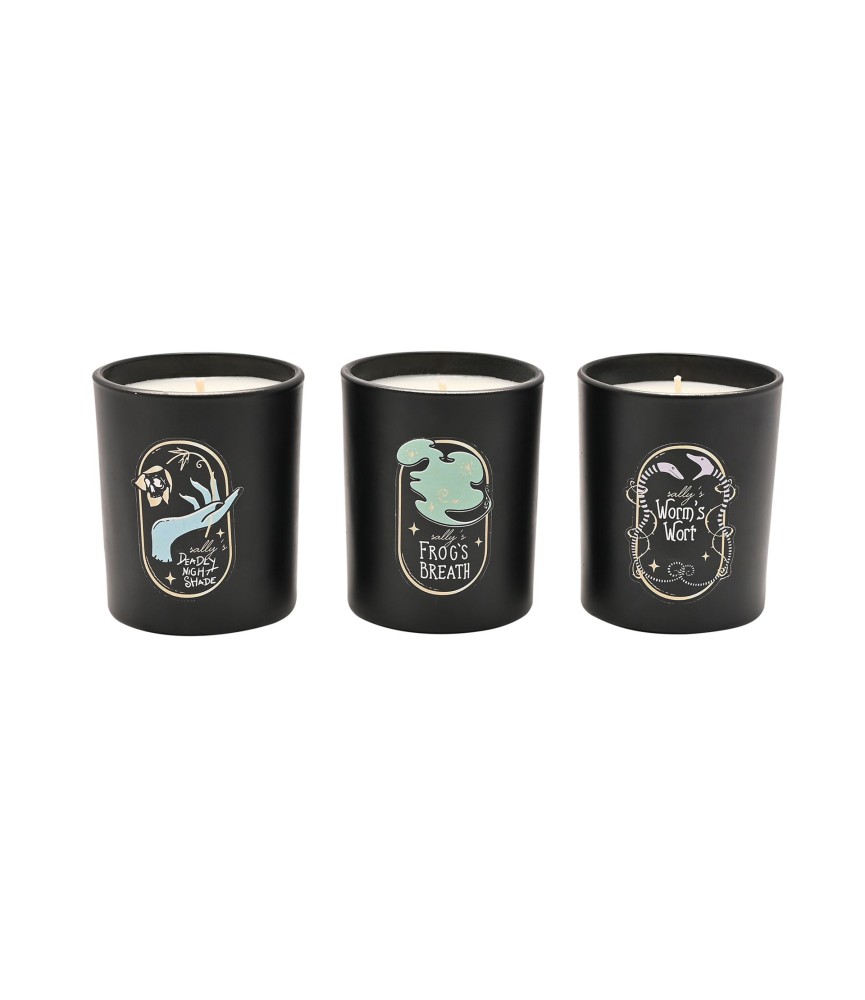 Nightmare Before Christmas Set Of 3 Candles