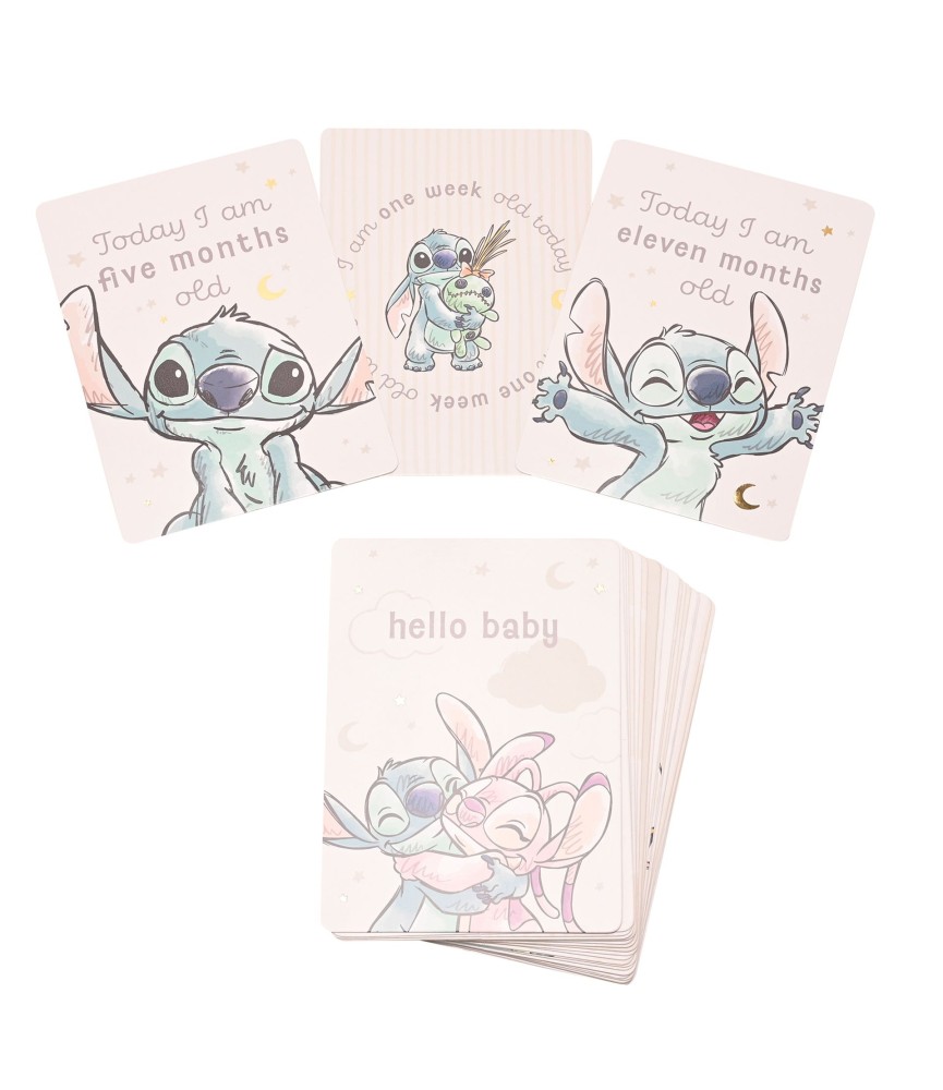 Stitch Baby Milestone Cards