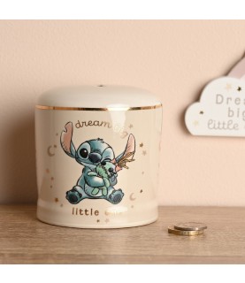 Disney Classic Ceramic Money Bank - Stitch