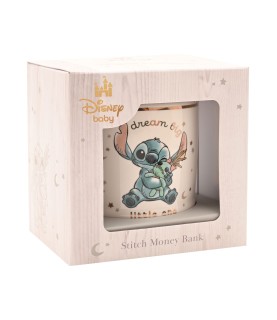 Disney Classic Ceramic Money Bank - Stitch