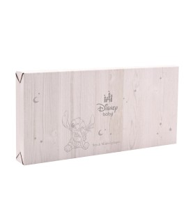 Stitch Hello Little Star Mantel Plaque Pink