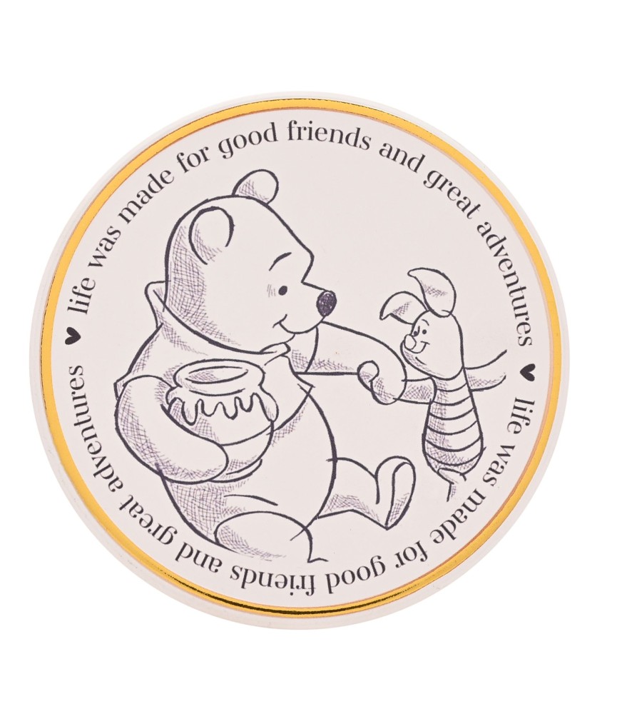 Disney Classic Collectable Coaster - Pooh & Piglet