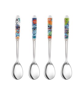 Four piece spoon set Stitch