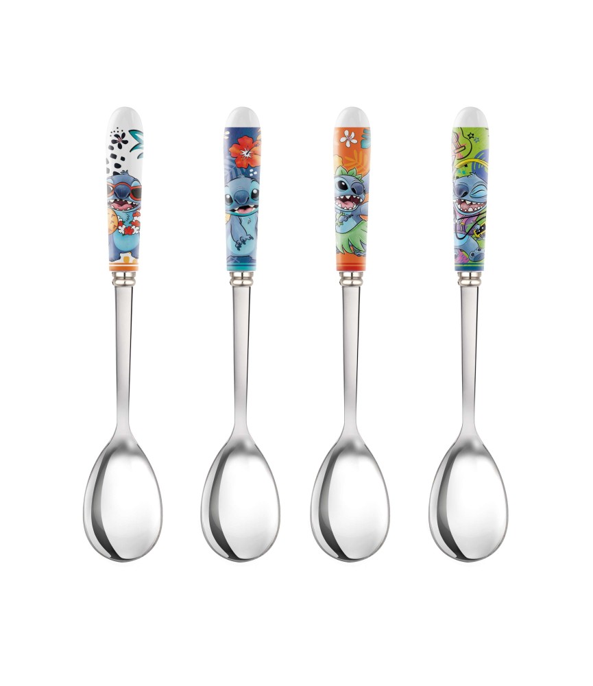 Four piece spoon set Stitch
