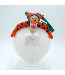 Tigger on ball ornament
