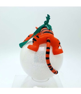 Tigger on ball ornament