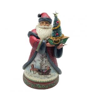 "Yuletide wnder": Santa with Sisal Tree