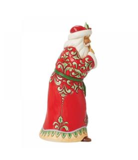 Shushing Santa Figurine