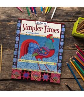 Simpler Times Colouring Book by Jim Shore