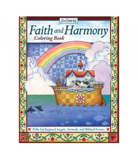 Faith and Harmony Colouring Book by Jim Shore