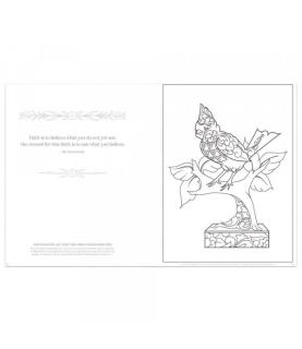 Faith and Harmony Colouring Book by Jim Shore