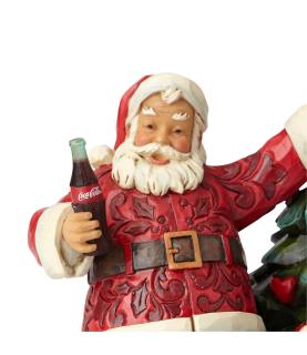 Coca-Cola Santa with Tree