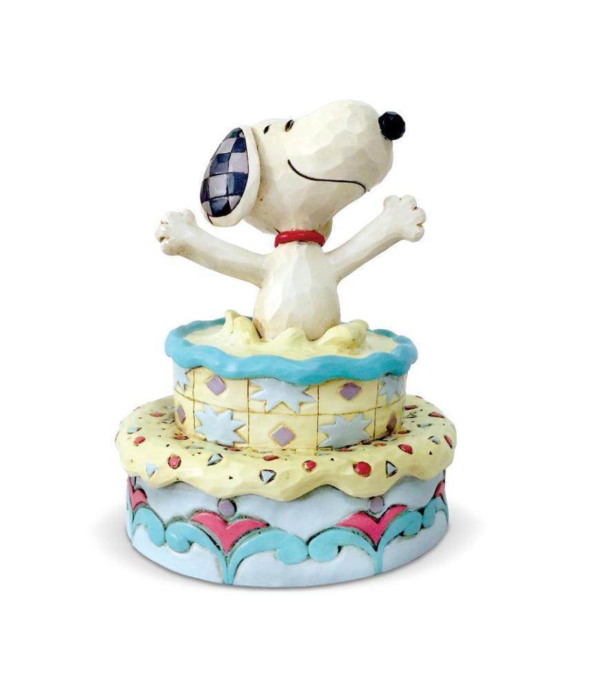 Snoopy Jumping Out Birthday Cake