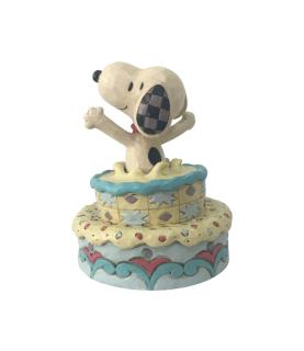 Snoopy Jumping Out Birthday Cake
