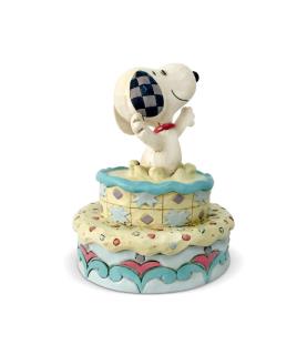 Snoopy Jumping Out Birthday Cake