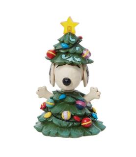 Snoopy Dressed as a Tree Figurine