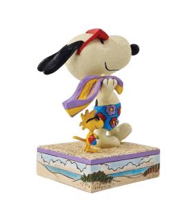 Snoopy & Woodstock on the Beach Figurine