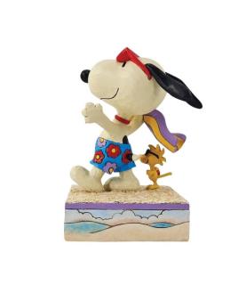 Snoopy & Woodstock on the Beach Figurine