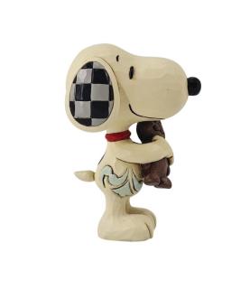 Snoopy with a Chocolate Bunny Mini Figurine
