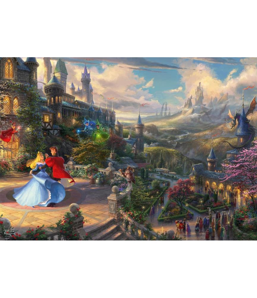 Sleeping Beauty, Thomas Kinkade (1000p)