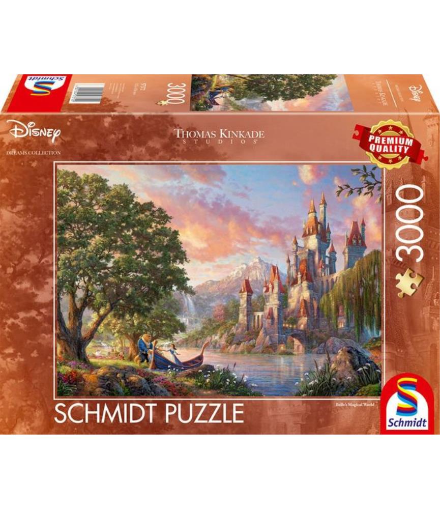 Beauty and the Beast, Thomas Kinkade (3000p) (Expected)