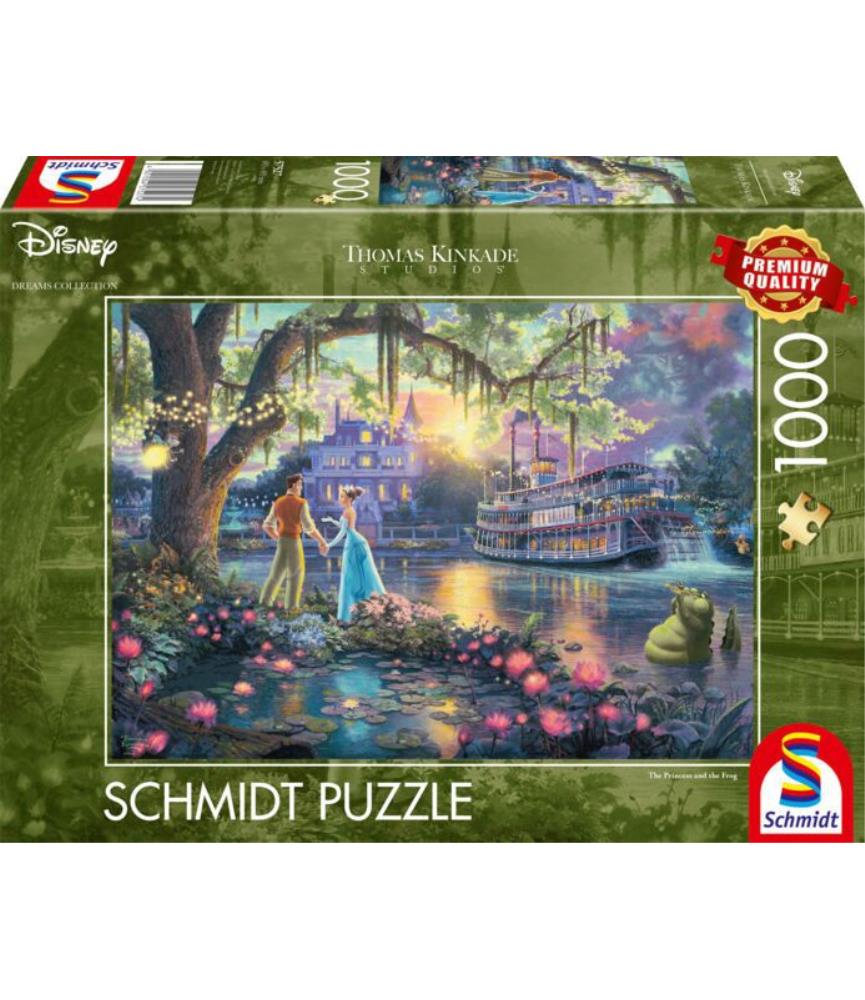 Princess and the Frog, Thomas Kinkade (1000p)