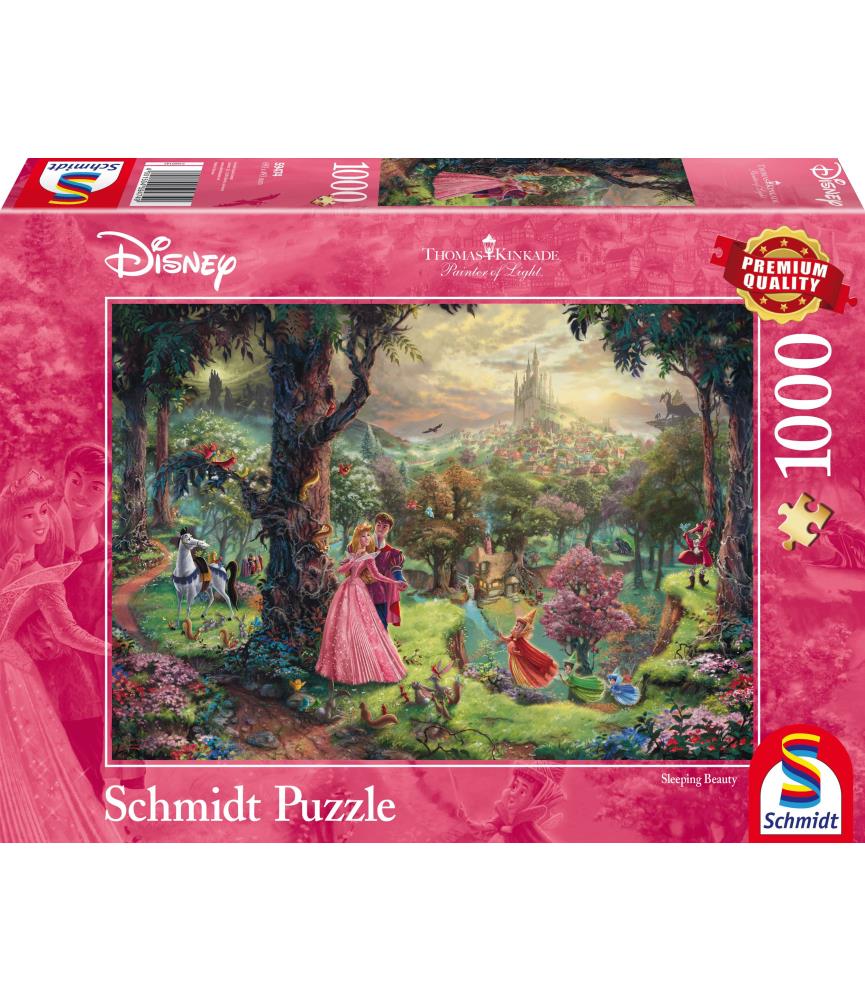 Sleeping Beauty, Thomas Kinkade (1000p)