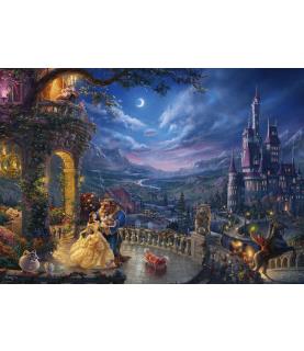 Beauty and the Beast, Thomas Kinkade (1000p)
