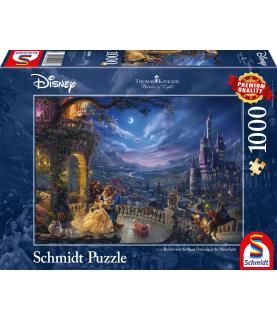 Beauty and the Beast, Thomas Kinkade (1000p)