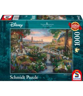 101 Dalmatians, Thomas Kinkade (1000p)