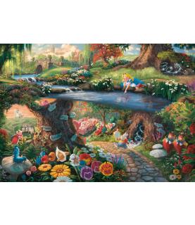 Alice in Wonderland, Thomas Kinkade (1000p)