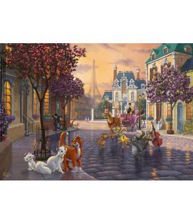 Aristocats, Thomas Kinkade (1000p)