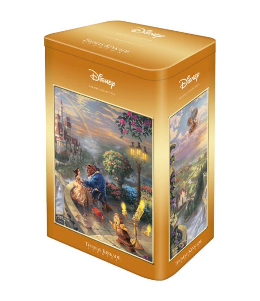 Beauty and the Beast, Thomas Kinkade, Tin Box (500p)